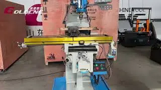 GOLDCNC Turret Milling Machine X4H Scale Production Knee Type Milling Machine