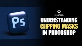 🎯 Understanding Clipping Masks in Photoshop | Pro-Level Control Made Easy 🖼️
