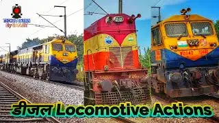 Diesel Locomotive Actions🔥🔥