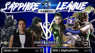 Power Rangers Legacy Wars | Ranked Sapphire League Battle | Adam Park Vs Merrick Baliton Gameplay