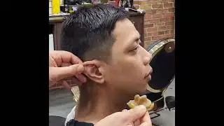 asmr barber asmr haircut asmr real sound #barbershop #haircuttingsound #haircut #hair