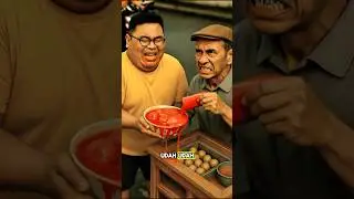 🔥 Dennis Dontol Jajan Bakso Super Pedas! Liat Reaksinya 😱🌶️ | #Shorts