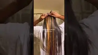 Seamless paper thin clip ins install🔥🔥 #shorts #hairextensions #wiginstall #hairstyle