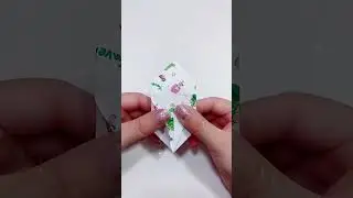 origami pot bunga #origami