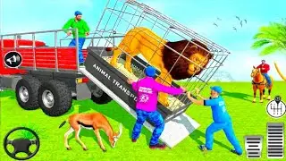 Animal Transporter Truck Driving Simulator - Wild Animal Cargo Truck Driver 3D - Android GamePlay 