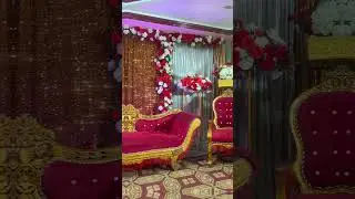 Jan green marriage hall #wedding #stagebackdrop ##stagedecor #weddingplanning #party #barat