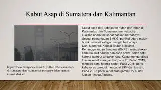 Kerusakan Alam di Indonesia - Tugas PDAP // 71180405