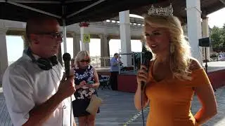Savvy Shields Talks About Her Year as Miss America at AC Boardwalk Arrival Ceremony