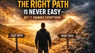 The Right Path Is Never Easy &ndash; But It Changes Everything motivational speech