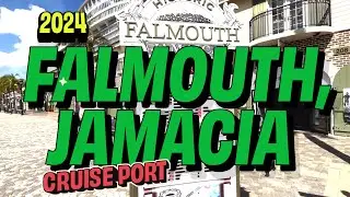 Falmouth, Jamacia 2024 Cruise port, drive and resort