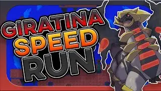 How Fast Can You Beat Pokemon Platinum With Just A Giratina?! (no items,speedrun)