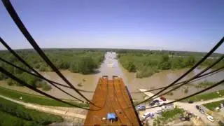 Firma Gotowski most przez Wisłę w miejscowości Kamień