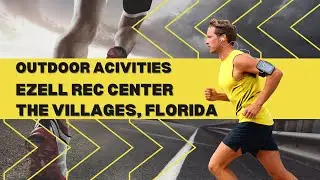 Outdoor exercise at Ezell recreation center