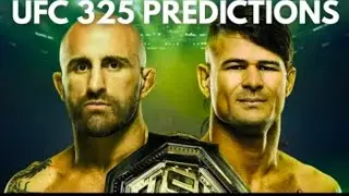 Ufc 325 Autumn and Joshua's official prediction!