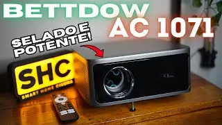 Vale MUITO! Projetor Bettdow AC1071 Review