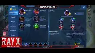 Mobile legend II HYPER RAYX II