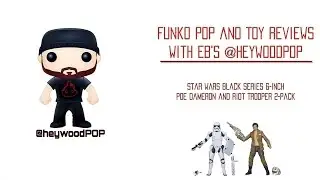 Star Wars Black Series Reviews: Poe Dameron and Riot Control First Order Trooper 2-Pack