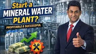 Mineral Water Plant Business in India | Planning, Quality Machines & Profit Truth