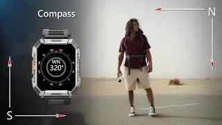 IOWODO Smart Watch 1.91