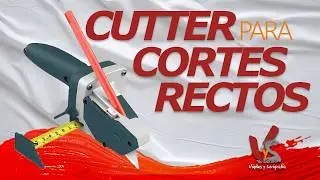 C&uacute;ter cortes rectos (FoamBoard)
