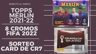 EL MEJOR PRODUCTO DE FUTBOL DEL 2022: TOPPS MERLIN 2021-22 | CROMOS QATAR 2022 | SORTEO!!!