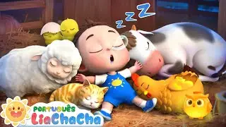 LiaChaCha em Portugu&ecirc;s ☀️ T&aacute; dormindo? (Vers&atilde;o Animais da Fazenda) | Can&ccedil;&atilde;o de Ninar