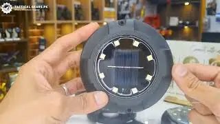 Solar Outdoor Buried LED Light unboxing