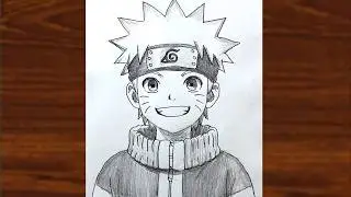 Naruto Uzumaki &mdash; A Smile Built on Dreams | Pencil Sketch Art
