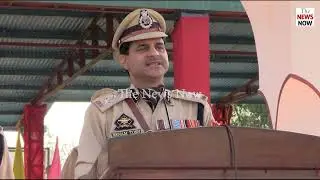 SSP Benam Tosh administers National Unity Pledge to Police Officers at Unity Day Parade in Udhampur