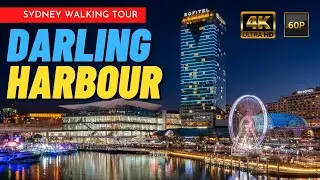 Darling Harbour | 🇦🇺 Australia | Sydney walking tour 【4K】