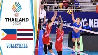 Thailand vs Philippines Highlights | Volleyball Sea Games 2025