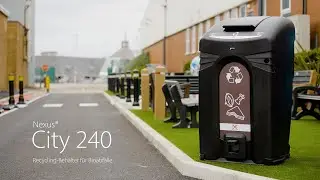 Glasdon | Nexus&reg; City 240 Recycling-Beh&auml;lter f&uuml;r Bioabf&auml;lle