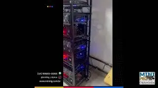 FARM de Criptomoedas | Mini Rig - Minera&ccedil;&atilde;o de Criptomoedas