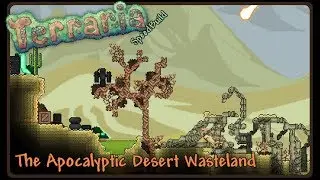 | Terraria | Speed Build | The Apocalyptic Desert Wasteland |