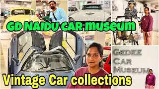 GD Naidu Car Museum Coimbatore 🚘 | Vintage & Classic Car collections | Science Museum | Must visit 