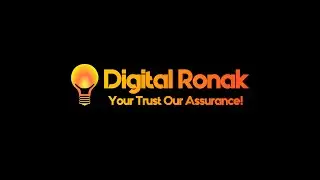 Welcome To Digital Ronak!
