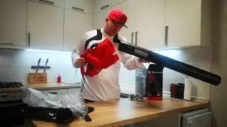 Распаковка Садовый пылесос Einhell GC-EL 2500 E из Rozetka