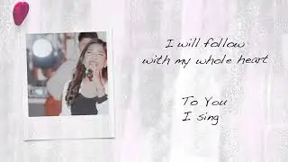 Whole Heart - official Lyric Video (praise and worship)