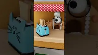 Cat Toaster Meme #shorts