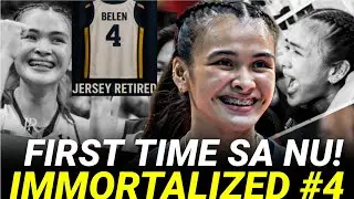 Historic! NU Retires BELLA Belen&rsquo;s Jersey Number After Legendary Run! 3 BIG COACHES PROUD!