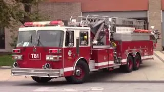 OCFA Truck 81 (reserve) Responding