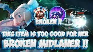 10 KILL !! ORIANNA BECOME ONE OF THE BEST MIDLANE !! Winter Wonder Orianna Gameplay