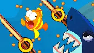 #usa save the fish / pull the pin level android game save fish pull the pin puzzle / mobile game