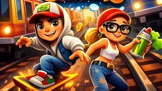 Subway Surfers 😍 | Fastest Run 🔥 | High Score Challenge 🚆💨#zarvixgaming 