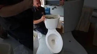 💨🚧 Quick and seamless install in action! 🚽 🧻#knoxvilleplumber #tennesseestandard