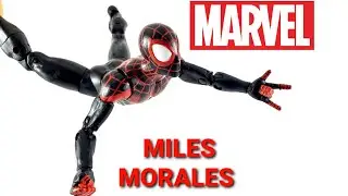 Marvel Legends Miles Morales Ultimate Spider-Man Space Venom Action Figure Review