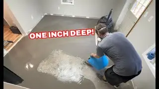 Basement Gym Project Part 1: Leveling My Basement Floor!