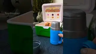Review Melissa & Doug Let&rsquo;s Explore Camp Cooler Play Set 🥪✨#pretendplay #asmr #playfood #toys #camp