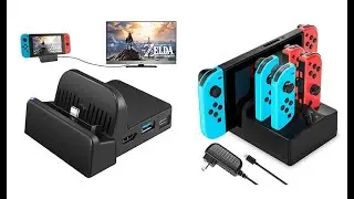 Top 10 Charging Dock For Nintendo Switch   Top Rated Best Nintendo Switch Controller Charging Dock