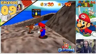 Super Mario 64 - Secret Igloo, Tall Tall Mountain Monkey Business & Tiny Huge Pirahna's - Episode 9